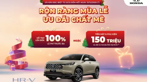 Ưu đãi Honda HR-V tháng 12/2025