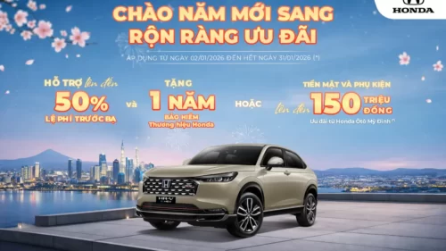 Ưu đãi Honda HR-V tháng 1/2026