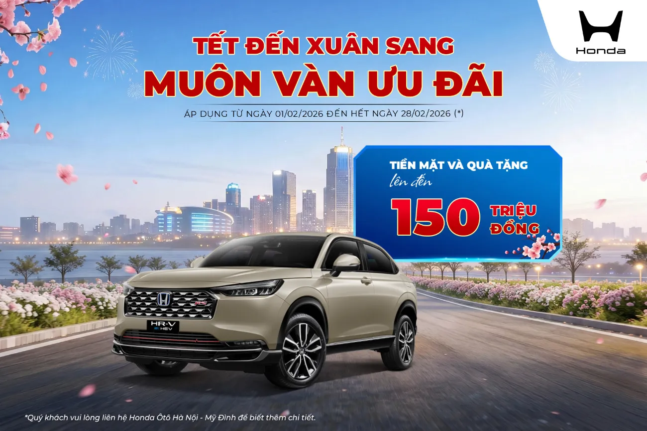 Ưu đãi Honda HR-V tháng 2/2026