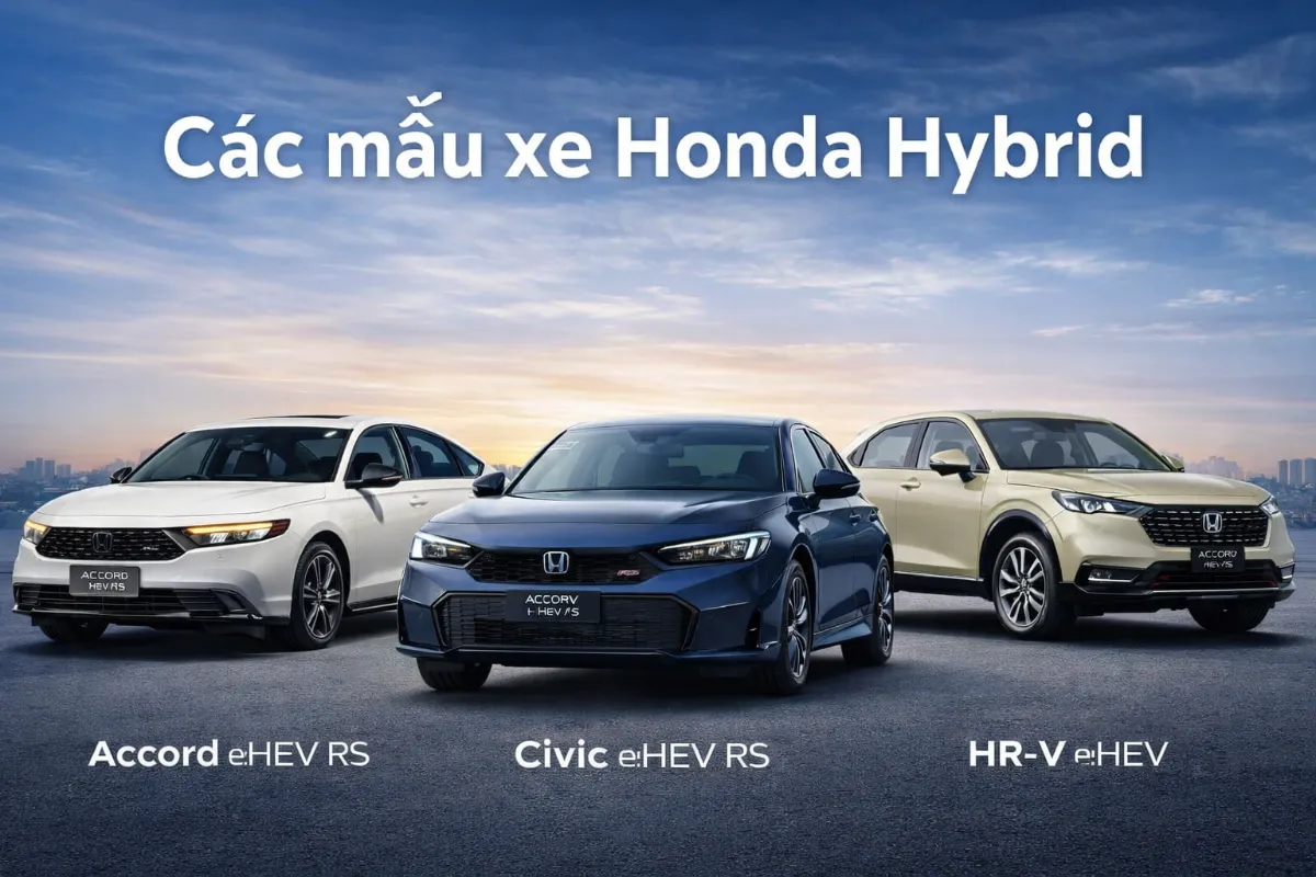 Các Mẫu Xe Honda Hybrid