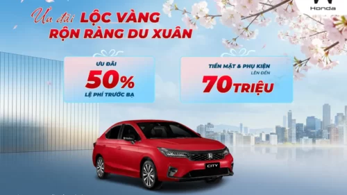 Ưu đãi Honda City tháng 3/2026