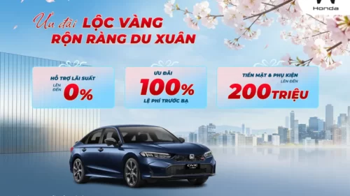 Ưu đãi Honda Civic tháng 3/2026