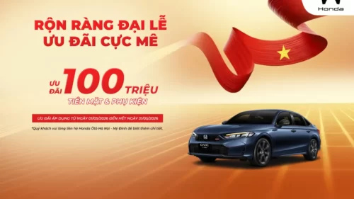 Ưu đãi mua xe ô tô Honda Civic tháng 5/2026
