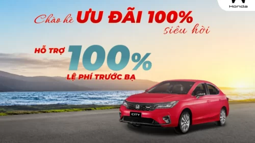 Ưu đãi Honda City tháng 6/2026