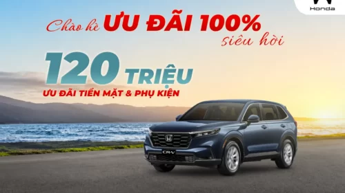 Ưu đãi Honda CR-V tháng 6/2026