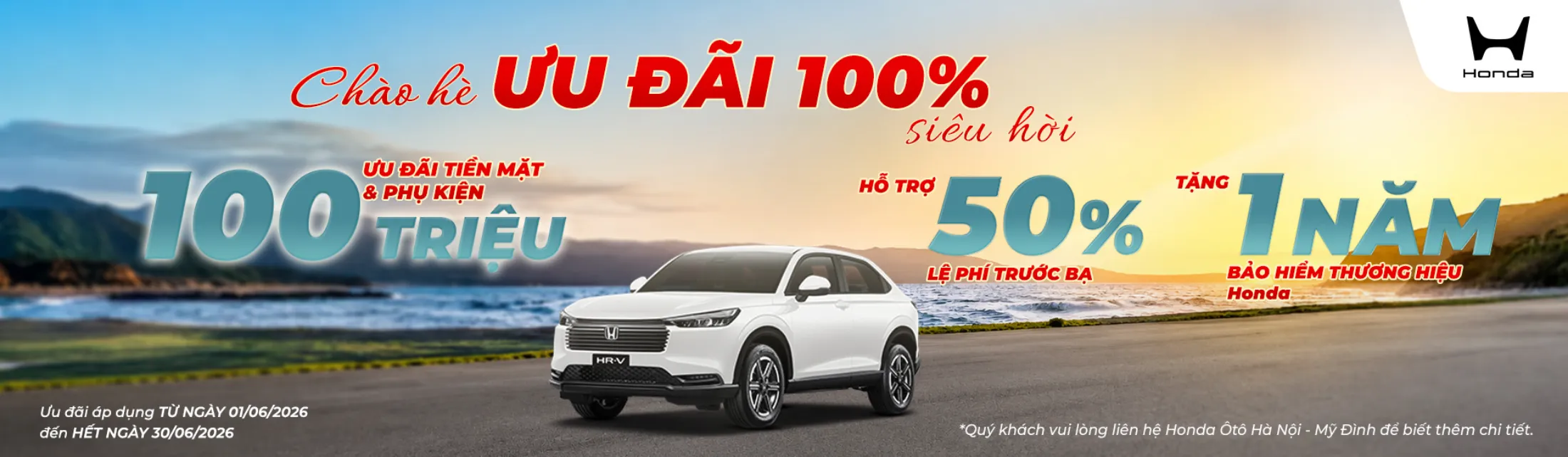 Ưu đãi Honda HR-V tháng 6/2026