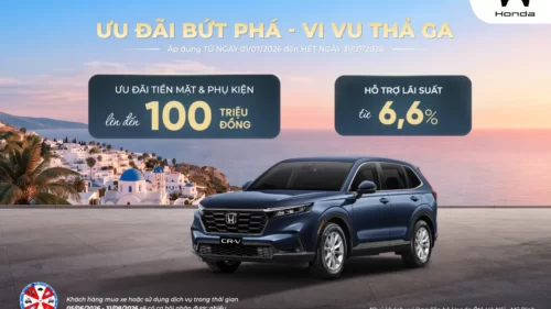 Ưu đãi Honda CR-V tháng 7/2026
