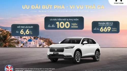 Ưu đãi Honda HR-V tháng 7/2026