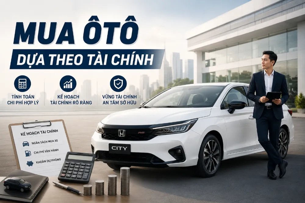 Mua ôtô dựa theo tài chính