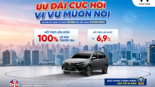 Ưu đãi Honda BR-V tháng 8/2026