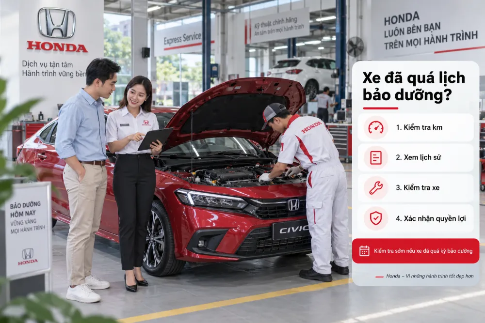 Đã bảo dưỡng trễ thì nên làm gì