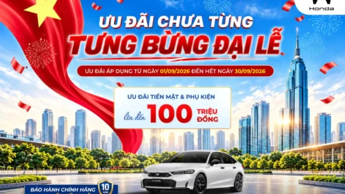Ưu đãi mua xe Honda Civic tháng 9/2026