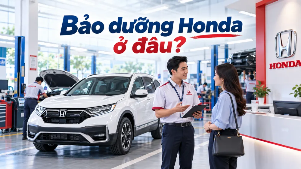 Bảo dưỡng Honda ở đâu để không ảnh hưởng quyền lợi